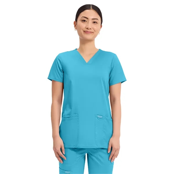 Cherokee - Workwear Revolution - Women's V-Neck Top - Cherokee - Workwear Revolution - Women's V-Neck Top - Image 37 of 41