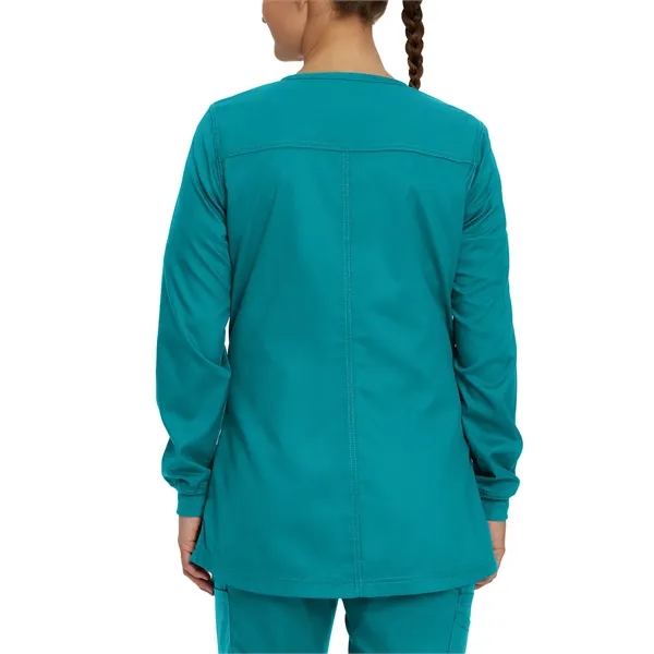 Landau - ProFlex - Women's Three-Pocket Snap Front Jacket - Landau - ProFlex - Women's Three-Pocket Snap Front Jacket - Image 10 of 15