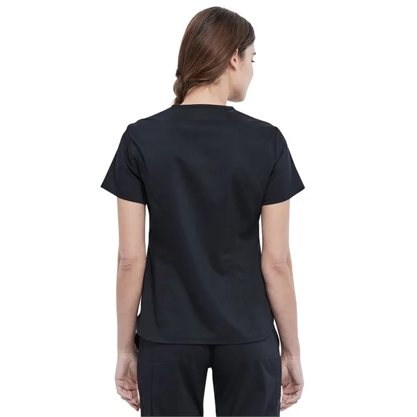 Cherokee - Workwear Revolution - Women's 2-Pocket V-Neck Top - Cherokee - Workwear Revolution - Women's 2-Pocket V-Neck Top - Image 1 of 7