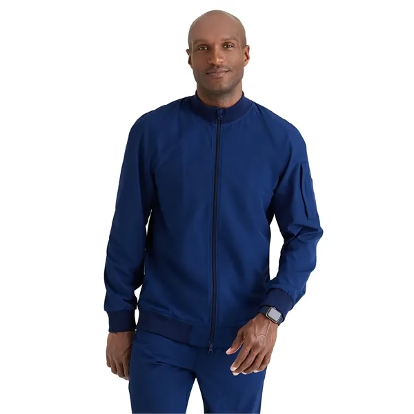 Barco One - Men's Three-Pocket Zip-Up Amplify Warm-Up Scr... - Barco One - Men's Three-Pocket Zip-Up Amplify Warm-Up Scr... - Image 3 of 3