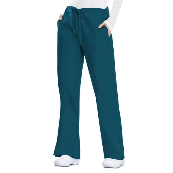Cherokee - Workwear Originals - Natural Rise Flare Leg Dr... - Cherokee - Workwear Originals - Natural Rise Flare Leg Dr... - Image 1 of 19