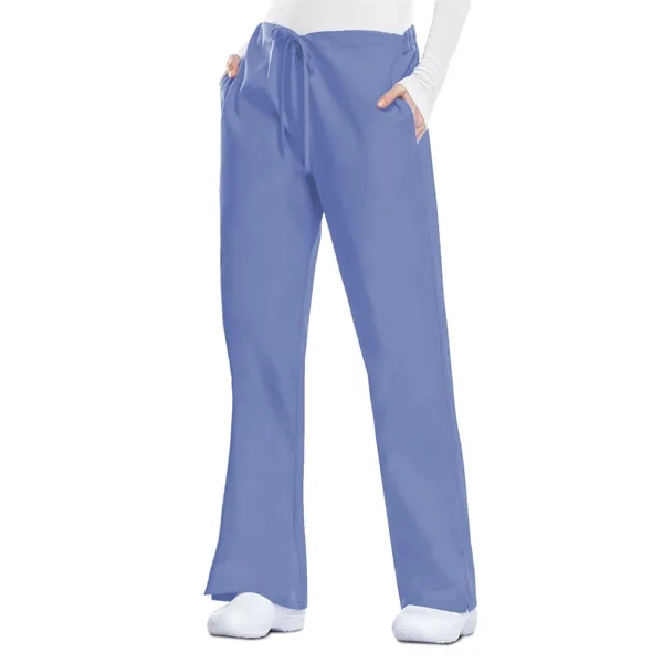 Cherokee - Workwear Originals - Natural Rise Flare Leg Dr... - Cherokee - Workwear Originals - Natural Rise Flare Leg Dr... - Image 2 of 19
