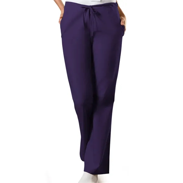 Cherokee - Workwear Originals - Natural Rise Flare Leg Dr... - Cherokee - Workwear Originals - Natural Rise Flare Leg Dr... - Image 3 of 19