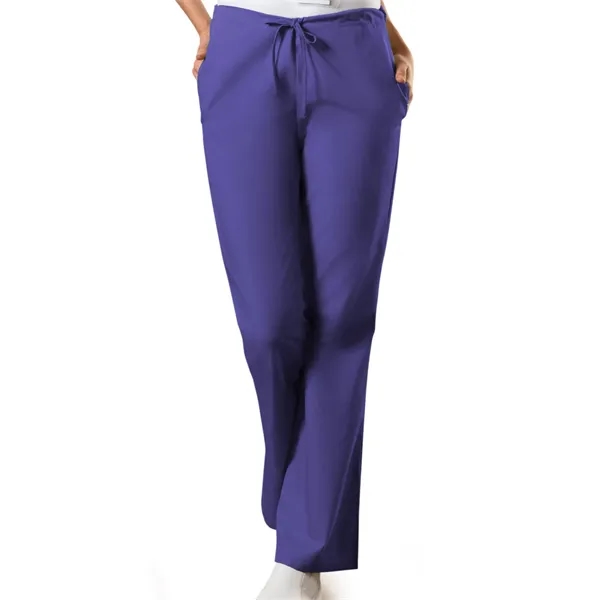Cherokee - Workwear Originals - Natural Rise Flare Leg Dr... - Cherokee - Workwear Originals - Natural Rise Flare Leg Dr... - Image 5 of 19