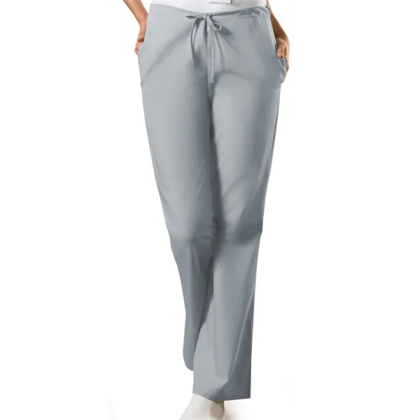 Cherokee - Workwear Originals - Natural Rise Flare Leg Dr... - Cherokee - Workwear Originals - Natural Rise Flare Leg Dr... - Image 6 of 19