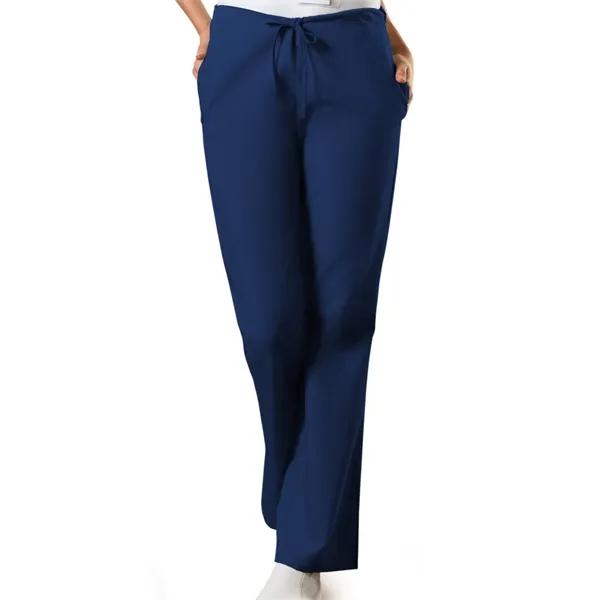 Cherokee - Workwear Originals - Natural Rise Flare Leg Dr... - Cherokee - Workwear Originals - Natural Rise Flare Leg Dr... - Image 9 of 19