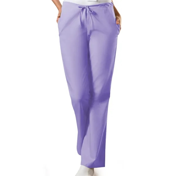 Cherokee - Workwear Originals - Natural Rise Flare Leg Dr... - Cherokee - Workwear Originals - Natural Rise Flare Leg Dr... - Image 11 of 19