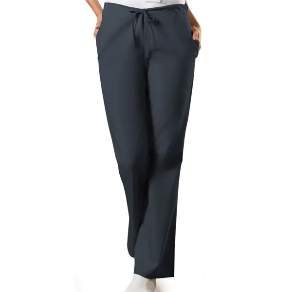 Cherokee - Workwear Originals - Natural Rise Flare Leg Dr... - Cherokee - Workwear Originals - Natural Rise Flare Leg Dr... - Image 12 of 19