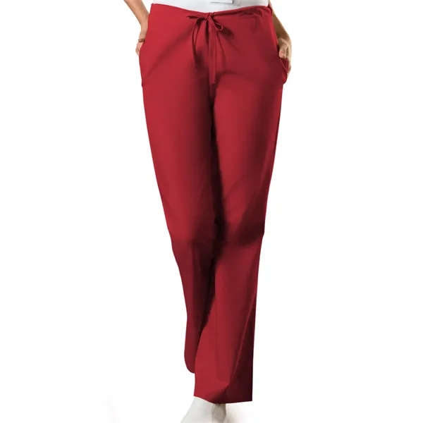Cherokee - Workwear Originals - Natural Rise Flare Leg Dr... - Cherokee - Workwear Originals - Natural Rise Flare Leg Dr... - Image 13 of 19