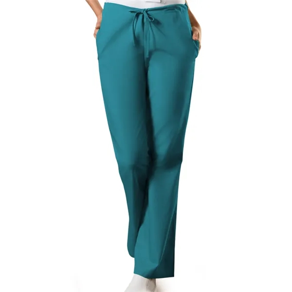 Cherokee - Workwear Originals - Natural Rise Flare Leg Dr... - Cherokee - Workwear Originals - Natural Rise Flare Leg Dr... - Image 16 of 19