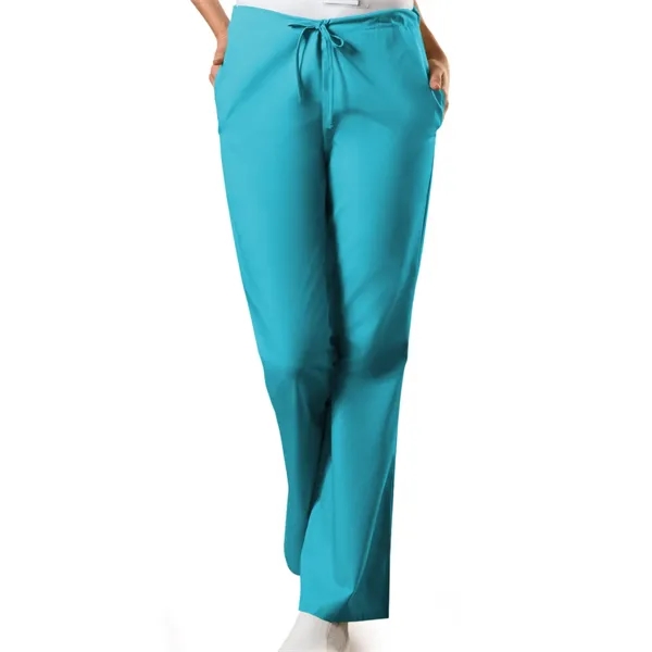 Cherokee - Workwear Originals - Natural Rise Flare Leg Dr... - Cherokee - Workwear Originals - Natural Rise Flare Leg Dr... - Image 17 of 19