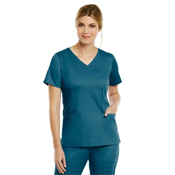 Maevn - Matrix - Women's Three-Pocket V-Neck Top - Maevn - Matrix - Women's Three-Pocket V-Neck Top - Image 3 of 29
