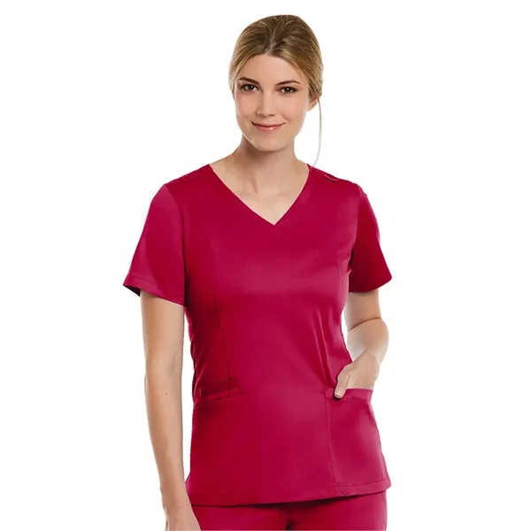 Maevn - Matrix - Women's Three-Pocket V-Neck Top - Maevn - Matrix - Women's Three-Pocket V-Neck Top - Image 6 of 29
