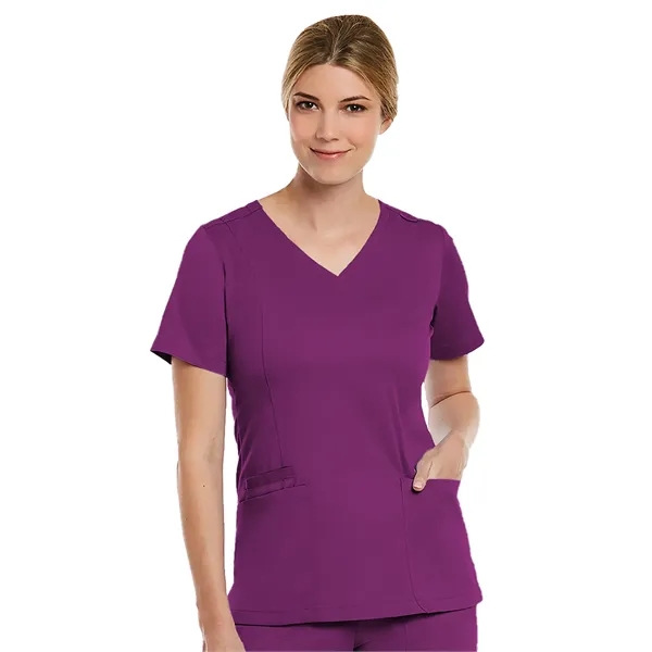 Maevn - Matrix - Women's Three-Pocket V-Neck Top - Maevn - Matrix - Women's Three-Pocket V-Neck Top - Image 13 of 29
