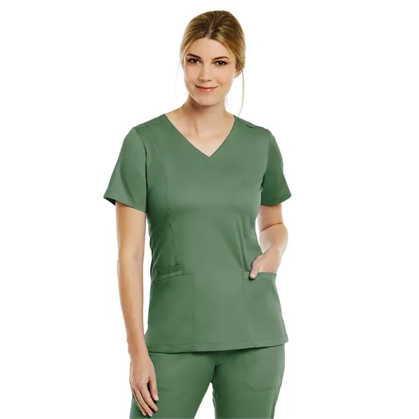 Maevn - Matrix - Women's Three-Pocket V-Neck Top - Maevn - Matrix - Women's Three-Pocket V-Neck Top - Image 16 of 29