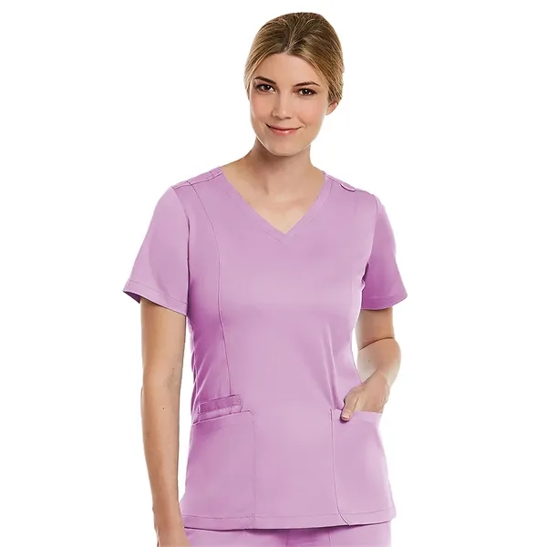 Maevn - Matrix - Women's Three-Pocket V-Neck Top - Maevn - Matrix - Women's Three-Pocket V-Neck Top - Image 17 of 29