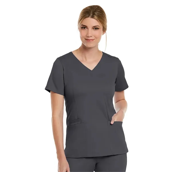 Maevn - Matrix - Women's Three-Pocket V-Neck Top - Maevn - Matrix - Women's Three-Pocket V-Neck Top - Image 19 of 29