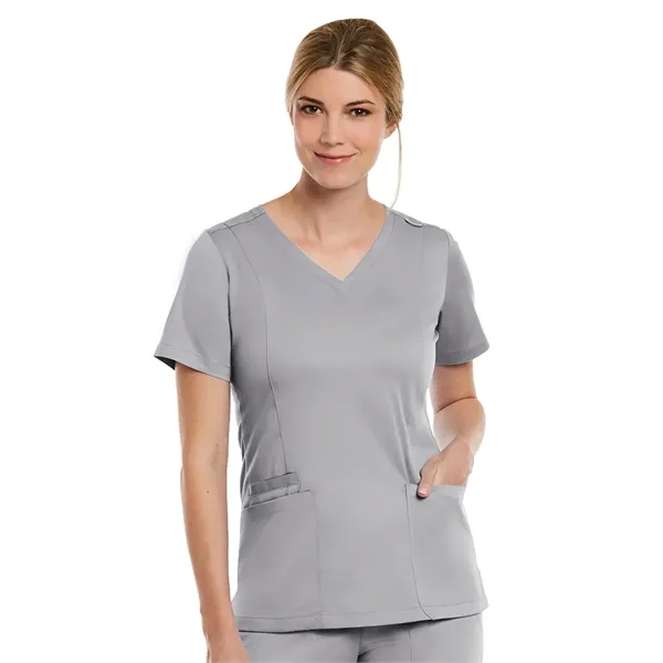 Maevn - Matrix - Women's Three-Pocket V-Neck Top - Maevn - Matrix - Women's Three-Pocket V-Neck Top - Image 20 of 29