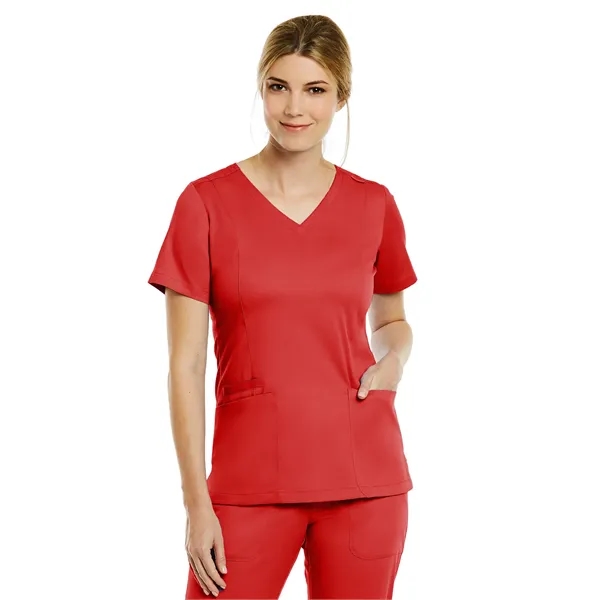 Maevn - Matrix - Women's Three-Pocket V-Neck Top - Maevn - Matrix - Women's Three-Pocket V-Neck Top - Image 21 of 29