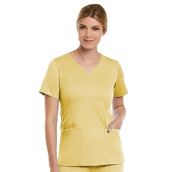 Maevn - Matrix - Women's Three-Pocket V-Neck Top - Maevn - Matrix - Women's Three-Pocket V-Neck Top - Image 24 of 29