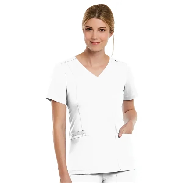 Maevn - Matrix - Women's Three-Pocket V-Neck Top - Maevn - Matrix - Women's Three-Pocket V-Neck Top - Image 27 of 29