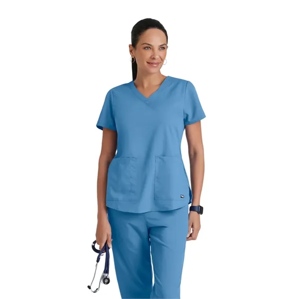 Grey's Anatomy Classic - Women's Two-Pocket V-Neck Aubrey... - Grey's Anatomy Classic - Women's Two-Pocket V-Neck Aubrey... - Image 3 of 13