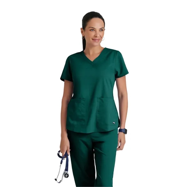 Grey's Anatomy Classic - Women's Two-Pocket V-Neck Aubrey... - Grey's Anatomy Classic - Women's Two-Pocket V-Neck Aubrey... - Image 5 of 13