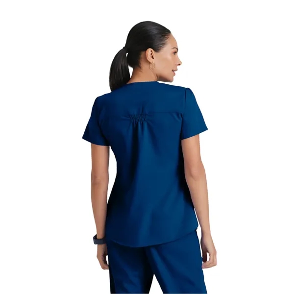 Grey's Anatomy Classic - Women's Two-Pocket V-Neck Aubrey... - Grey's Anatomy Classic - Women's Two-Pocket V-Neck Aubrey... - Image 6 of 13
