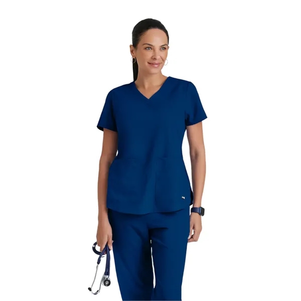 Grey's Anatomy Classic - Women's Two-Pocket V-Neck Aubrey... - Grey's Anatomy Classic - Women's Two-Pocket V-Neck Aubrey... - Image 7 of 13