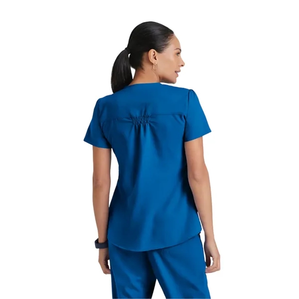 Grey's Anatomy Classic - Women's Two-Pocket V-Neck Aubrey... - Grey's Anatomy Classic - Women's Two-Pocket V-Neck Aubrey... - Image 8 of 13