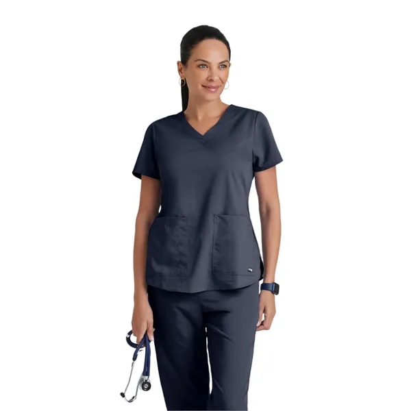 Grey's Anatomy Classic - Women's Two-Pocket V-Neck Aubrey... - Grey's Anatomy Classic - Women's Two-Pocket V-Neck Aubrey... - Image 11 of 13