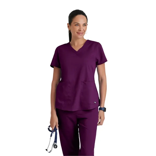 Grey's Anatomy Classic - Women's Two-Pocket V-Neck Aubrey... - Grey's Anatomy Classic - Women's Two-Pocket V-Neck Aubrey... - Image 13 of 13