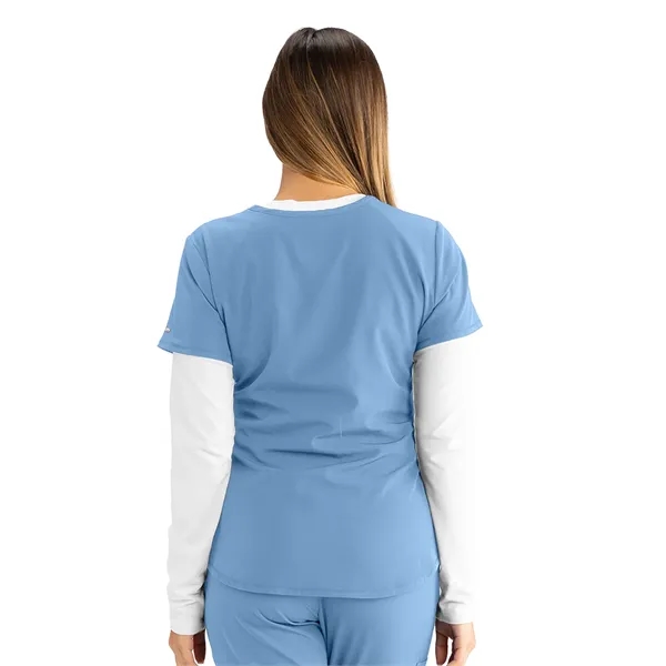 Barco - Skechers - Women's Three Pocket V-Neck Breeze Top - Barco - Skechers - Women's Three Pocket V-Neck Breeze Top - Image 6 of 35