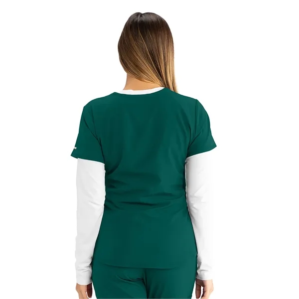 Barco - Skechers - Women's Three Pocket V-Neck Breeze Top - Barco - Skechers - Women's Three Pocket V-Neck Breeze Top - Image 12 of 35