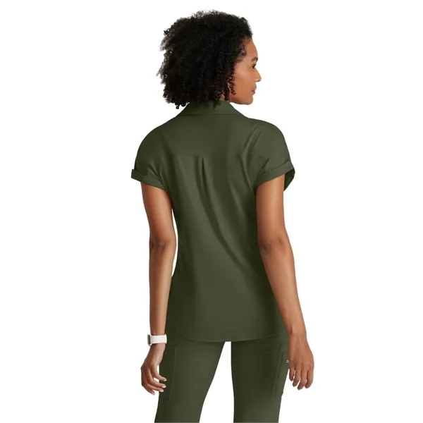 Barco One Performance Knit - Women's Two-Pocket Zip-Neck ... - Barco One Performance Knit - Women's Two-Pocket Zip-Neck ... - Image 4 of 7