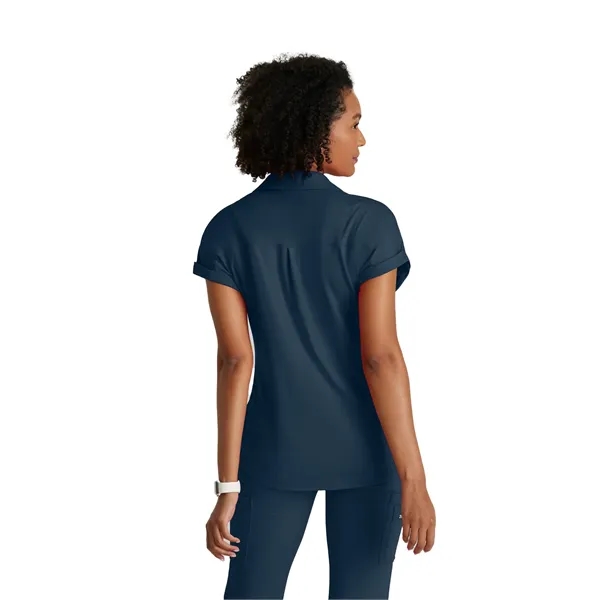 Barco One Performance Knit - Women's Two-Pocket Zip-Neck ... - Barco One Performance Knit - Women's Two-Pocket Zip-Neck ... - Image 6 of 7
