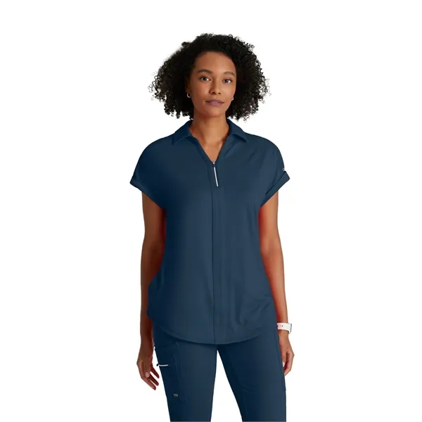 Barco One Performance Knit - Women's Two-Pocket Zip-Neck ... - Barco One Performance Knit - Women's Two-Pocket Zip-Neck ... - Image 7 of 7