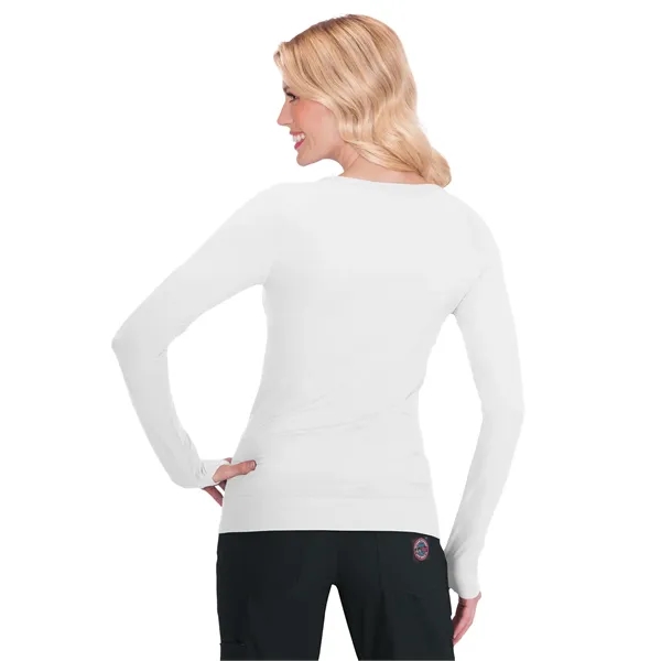 koi - Lite - Women's Stretch Long-Sleeve Seamless Knit Di... - koi - Lite - Women's Stretch Long-Sleeve Seamless Knit Di... - Image 2 of 3