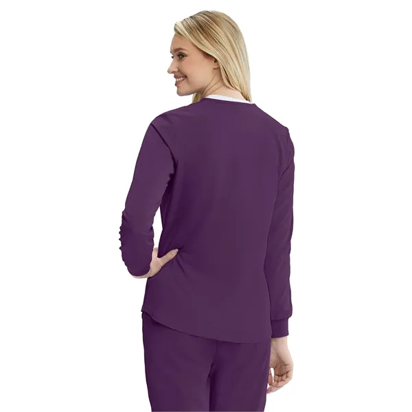 Skechers - Women's Two-Pocket Snap-Front Stability Warm-U... - Skechers - Women's Two-Pocket Snap-Front Stability Warm-U... - Image 6 of 35