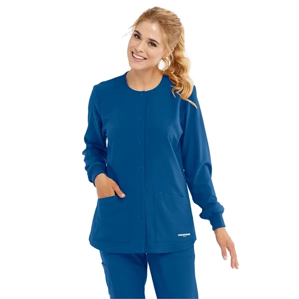Skechers - Women's Two-Pocket Snap-Front Stability Warm-U... - Skechers - Women's Two-Pocket Snap-Front Stability Warm-U... - Image 21 of 35
