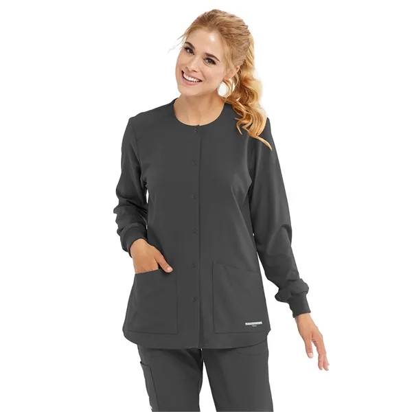 Skechers - Women's Two-Pocket Snap-Front Stability Warm-U... - Skechers - Women's Two-Pocket Snap-Front Stability Warm-U... - Image 25 of 35