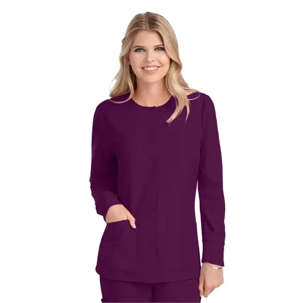 Skechers - Women's Two-Pocket Snap-Front Stability Warm-U... - Skechers - Women's Two-Pocket Snap-Front Stability Warm-U... - Image 35 of 35