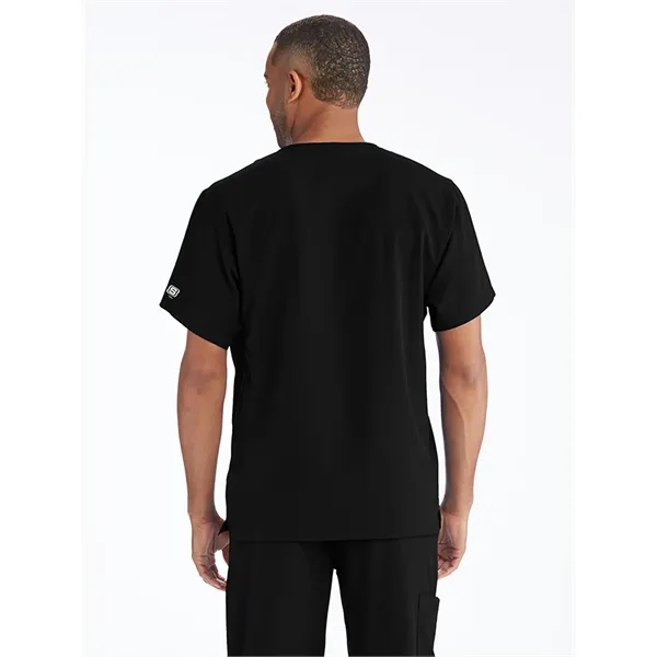 Skechers - Men's One-Pocket V-Neck Structure Scrub Top - Skechers - Men's One-Pocket V-Neck Structure Scrub Top - Image 2 of 31