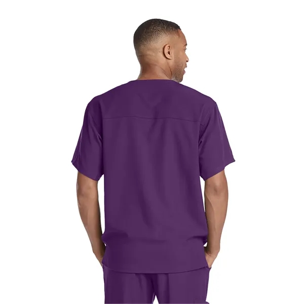 Skechers - Men's One-Pocket V-Neck Structure Scrub Top - Skechers - Men's One-Pocket V-Neck Structure Scrub Top - Image 6 of 31