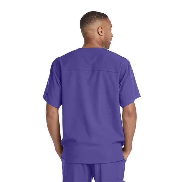 Skechers - Men's One-Pocket V-Neck Structure Scrub Top - Skechers - Men's One-Pocket V-Neck Structure Scrub Top - Image 16 of 31