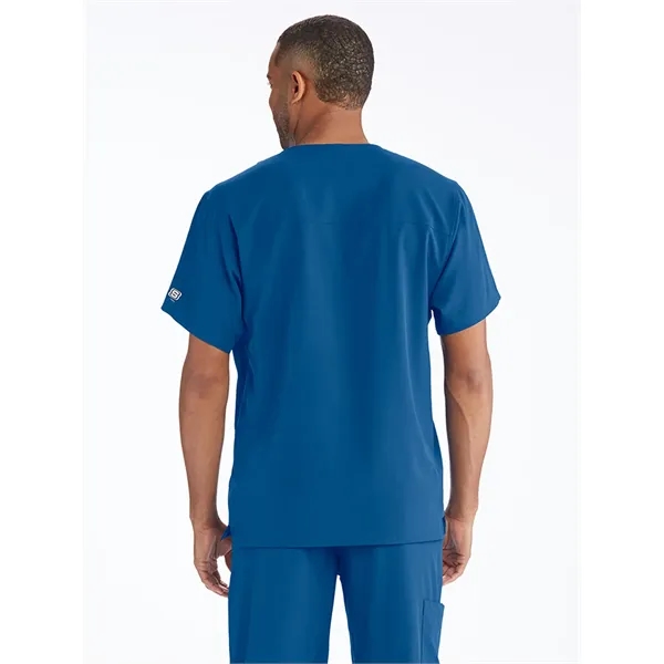 Skechers - Men's One-Pocket V-Neck Structure Scrub Top - Skechers - Men's One-Pocket V-Neck Structure Scrub Top - Image 20 of 31