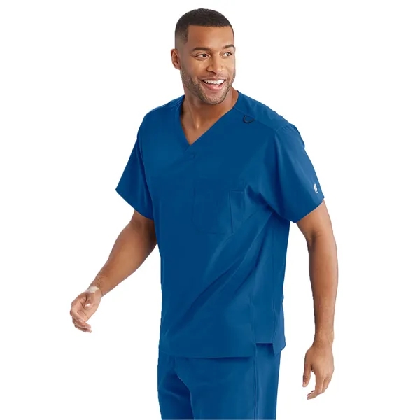 Skechers - Men's One-Pocket V-Neck Structure Scrub Top - Skechers - Men's One-Pocket V-Neck Structure Scrub Top - Image 21 of 31