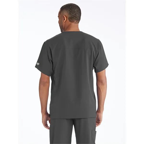 Skechers - Men's One-Pocket V-Neck Structure Scrub Top - Skechers - Men's One-Pocket V-Neck Structure Scrub Top - Image 22 of 31