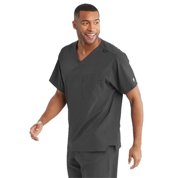 Skechers - Men's One-Pocket V-Neck Structure Scrub Top - Skechers - Men's One-Pocket V-Neck Structure Scrub Top - Image 23 of 31