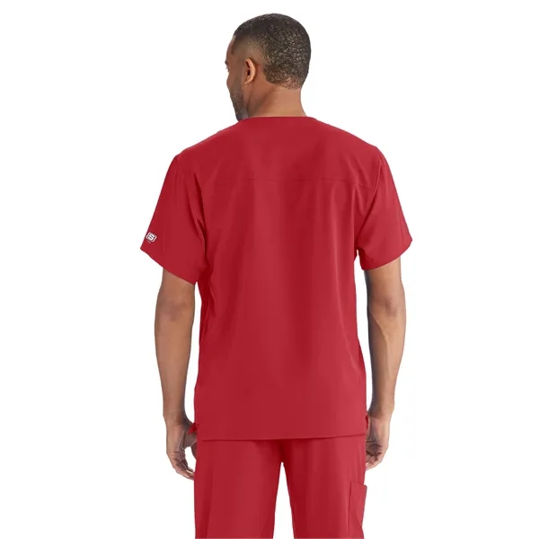 Skechers - Men's One-Pocket V-Neck Structure Scrub Top - Skechers - Men's One-Pocket V-Neck Structure Scrub Top - Image 26 of 31